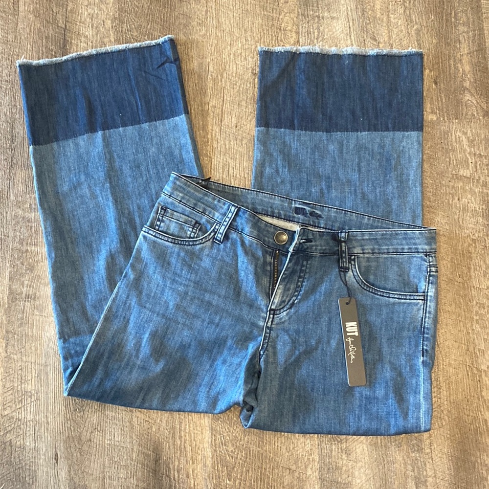 KUT boot leg jeans